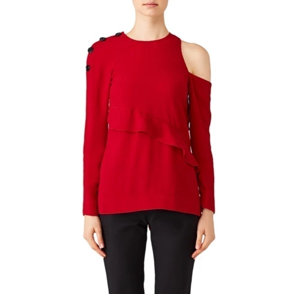 Proenza Schouler Deep Red Top